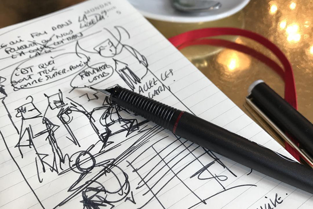 DBDB a 10 ans : la génèse du premier dessin