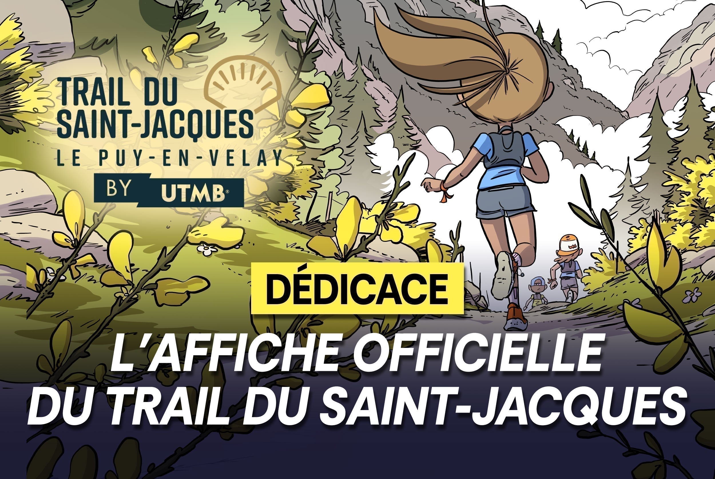 L'affiche du Trail du Saint-Jacques 2026