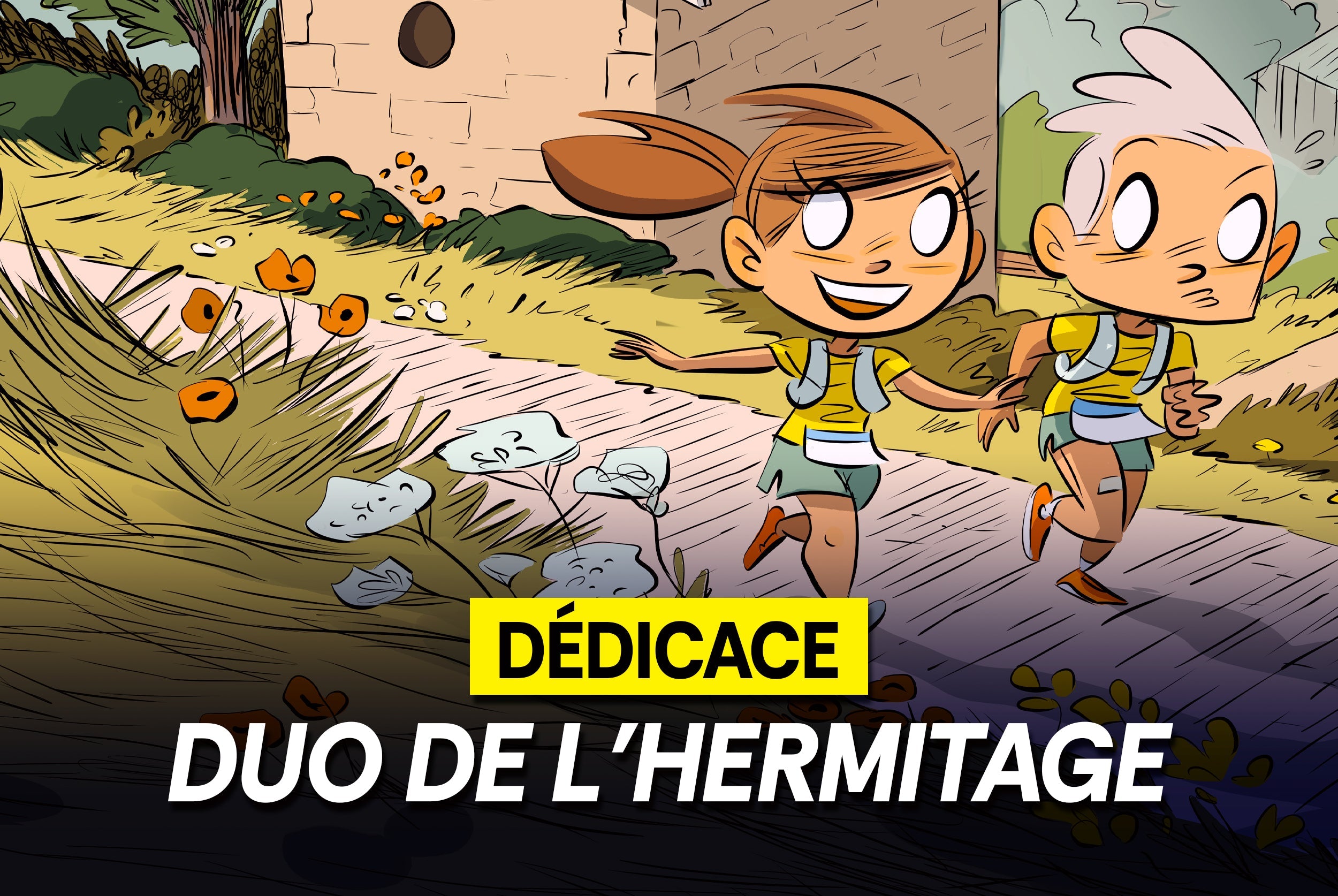 DBDB en dédicace au Duo de l'Hermitage