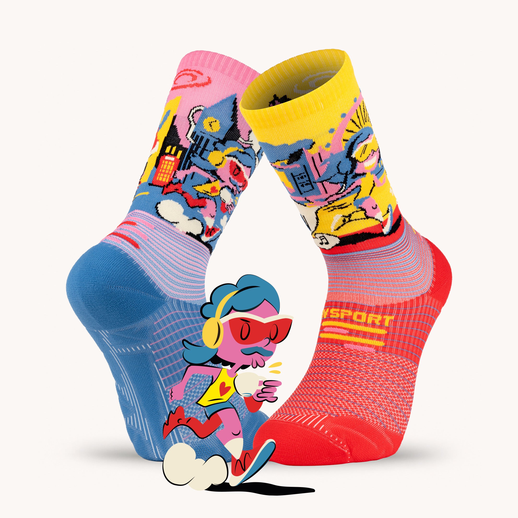 Chaussettes London's running