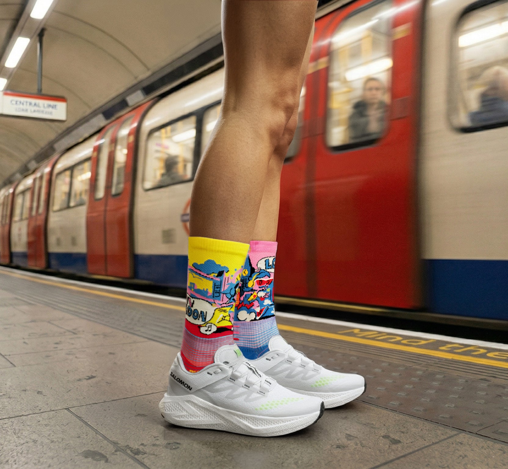 Chaussettes London's running