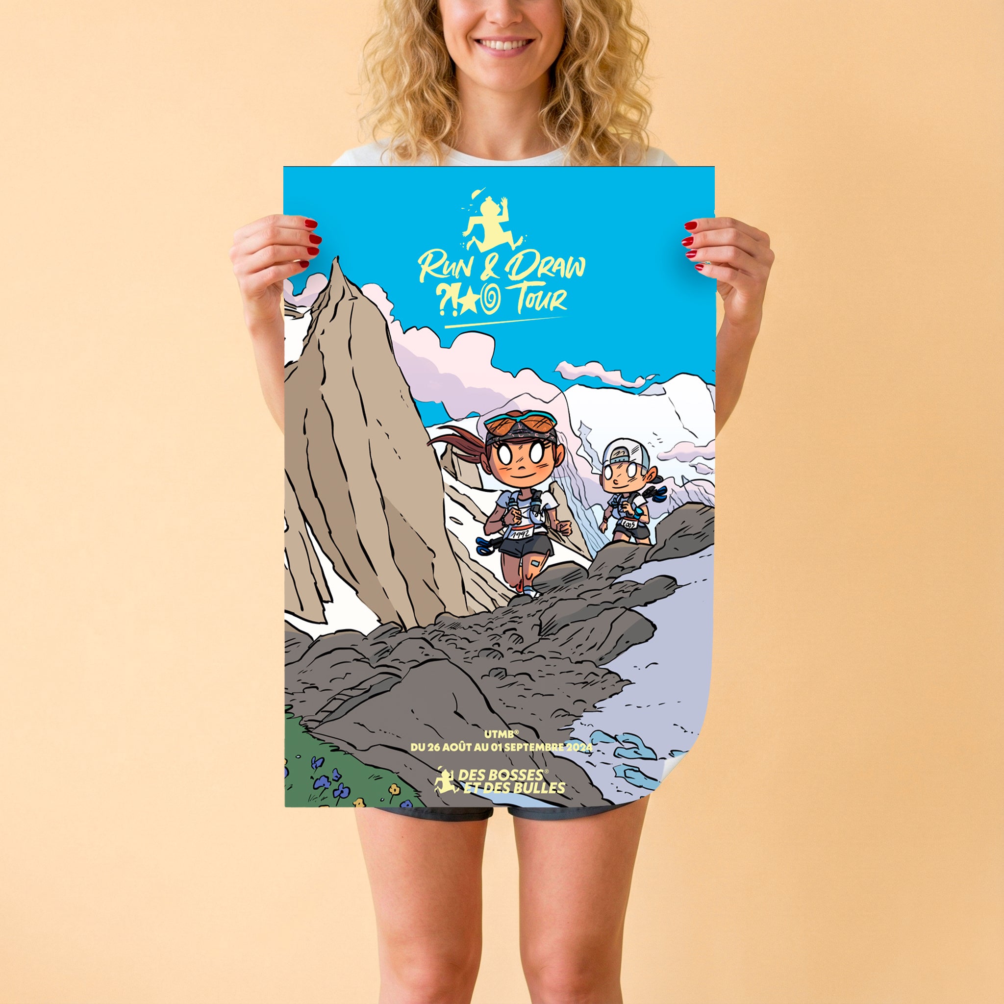 Affiche Des Bosses et Des Bulles n°11 – UTMB 2024