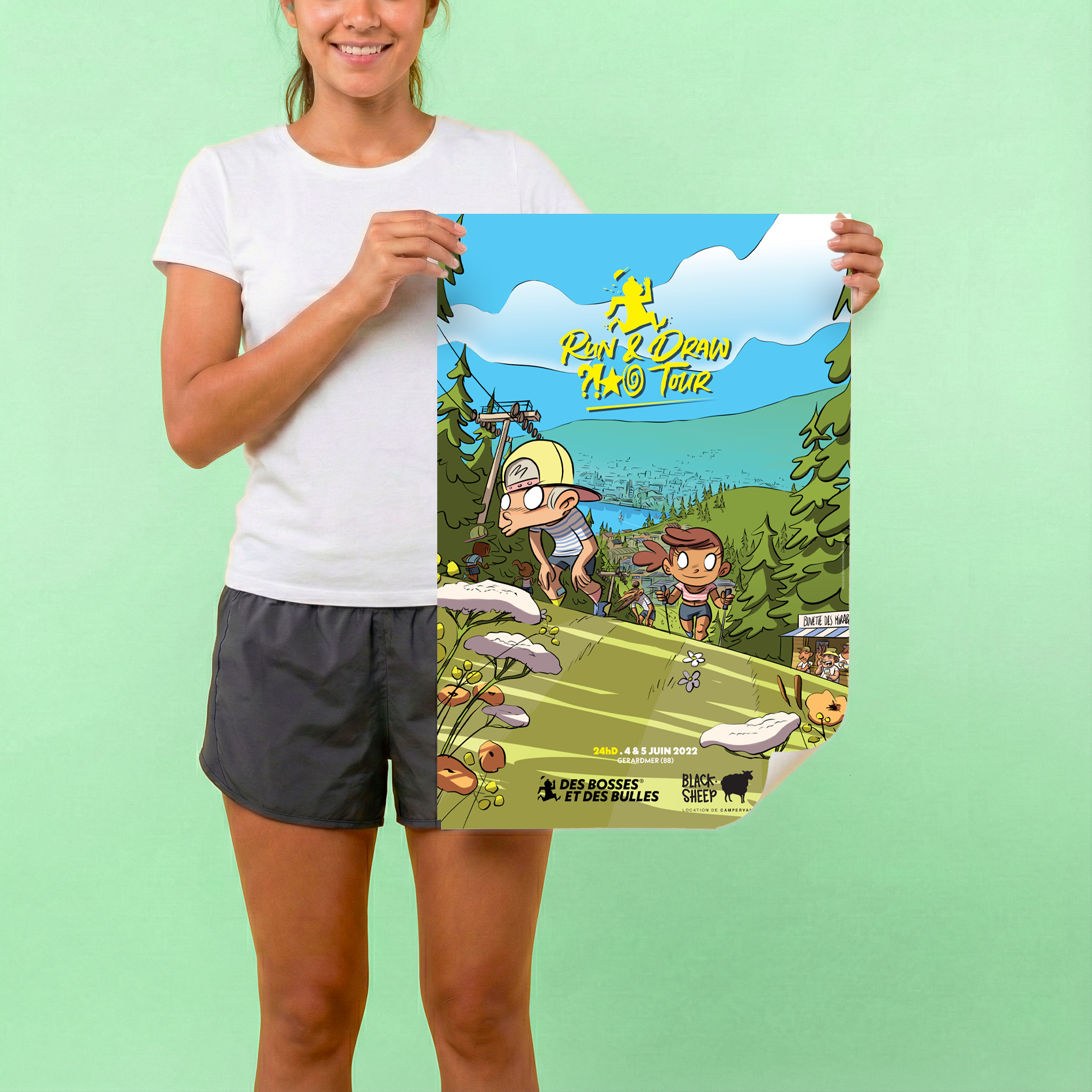 Affiche Des Bosses et Des Bulles n°2 – 24Hd+ en Vosgie