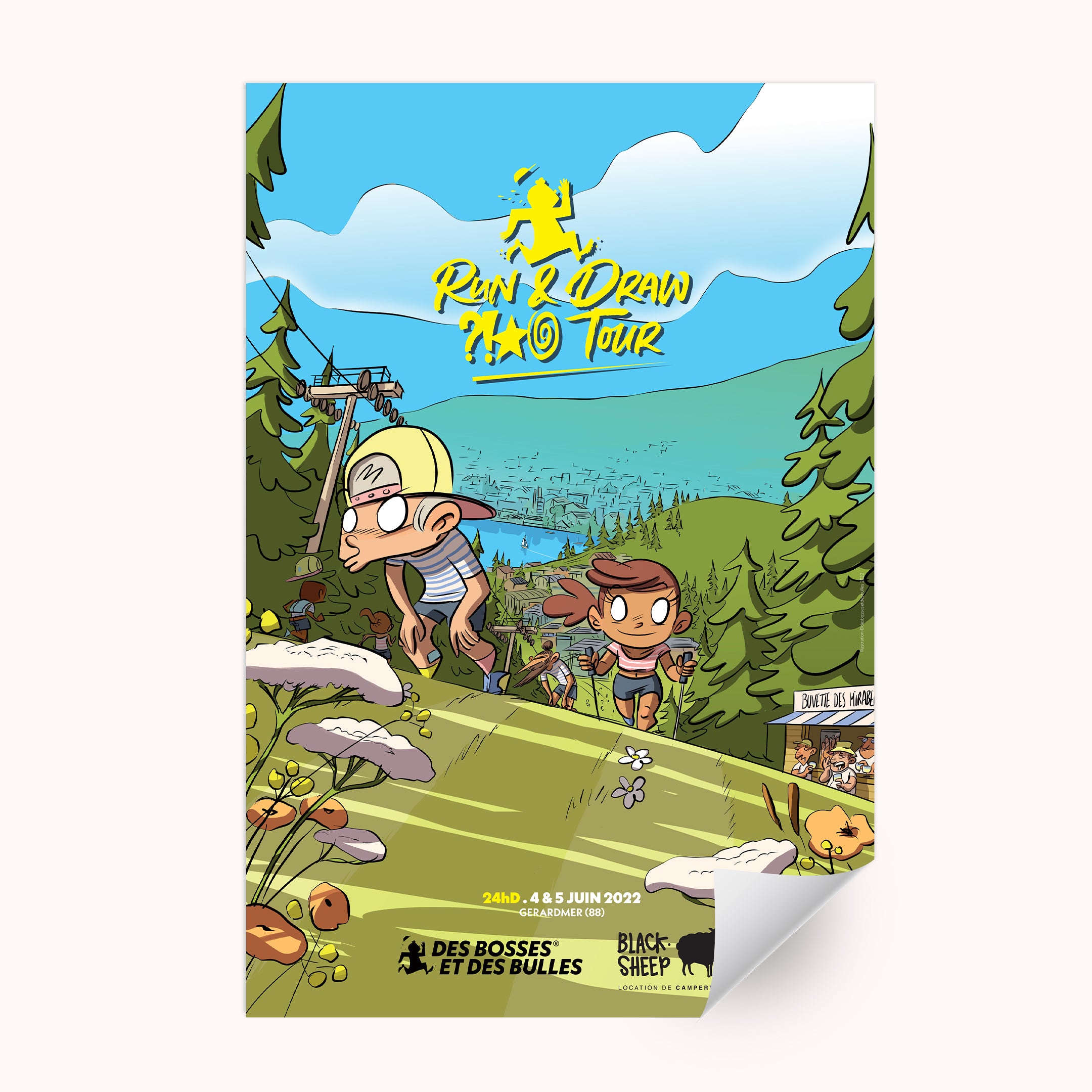 Affiche Des Bosses et Des Bulles n°2 – 24Hd+ en Vosgie