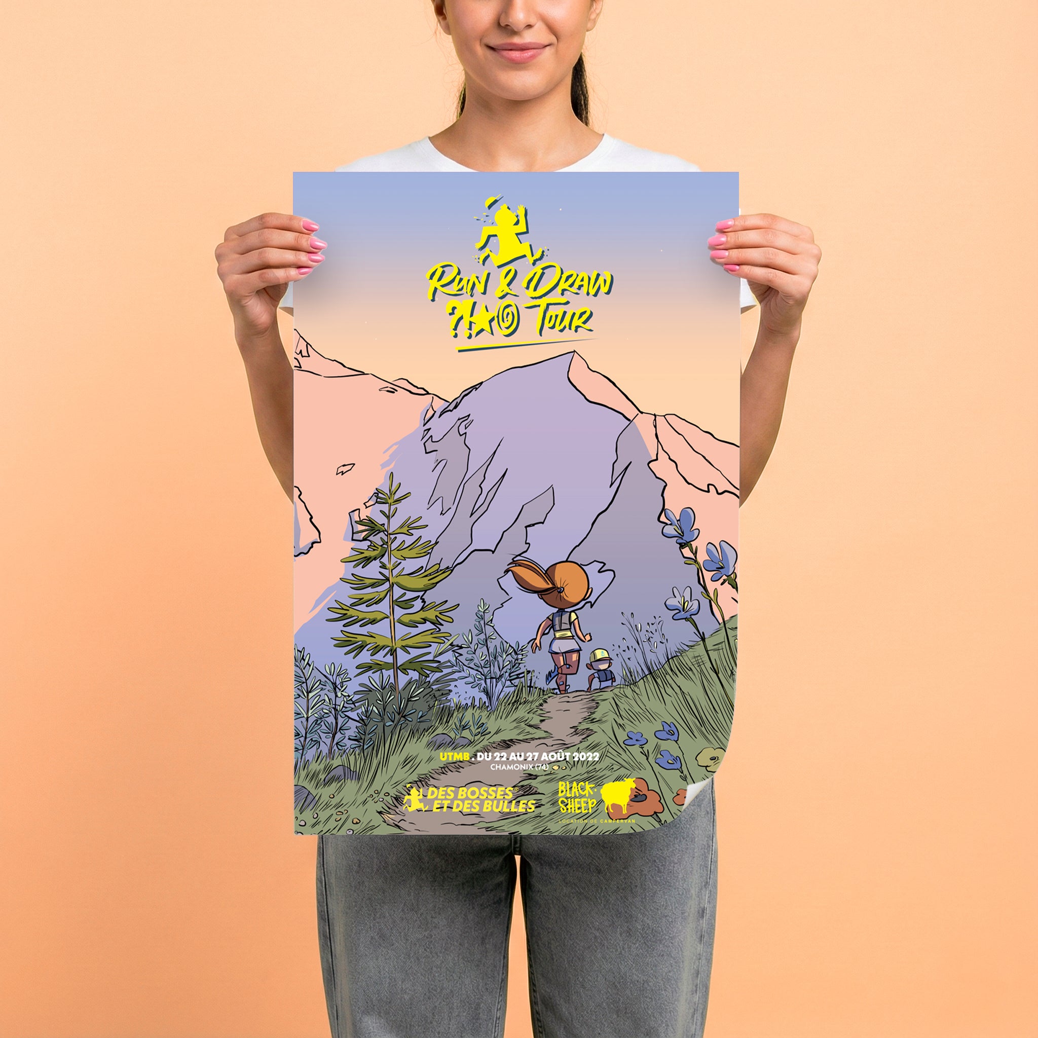 Affiche Des Bosses et Des Bulles n°4 – UTMB 2022