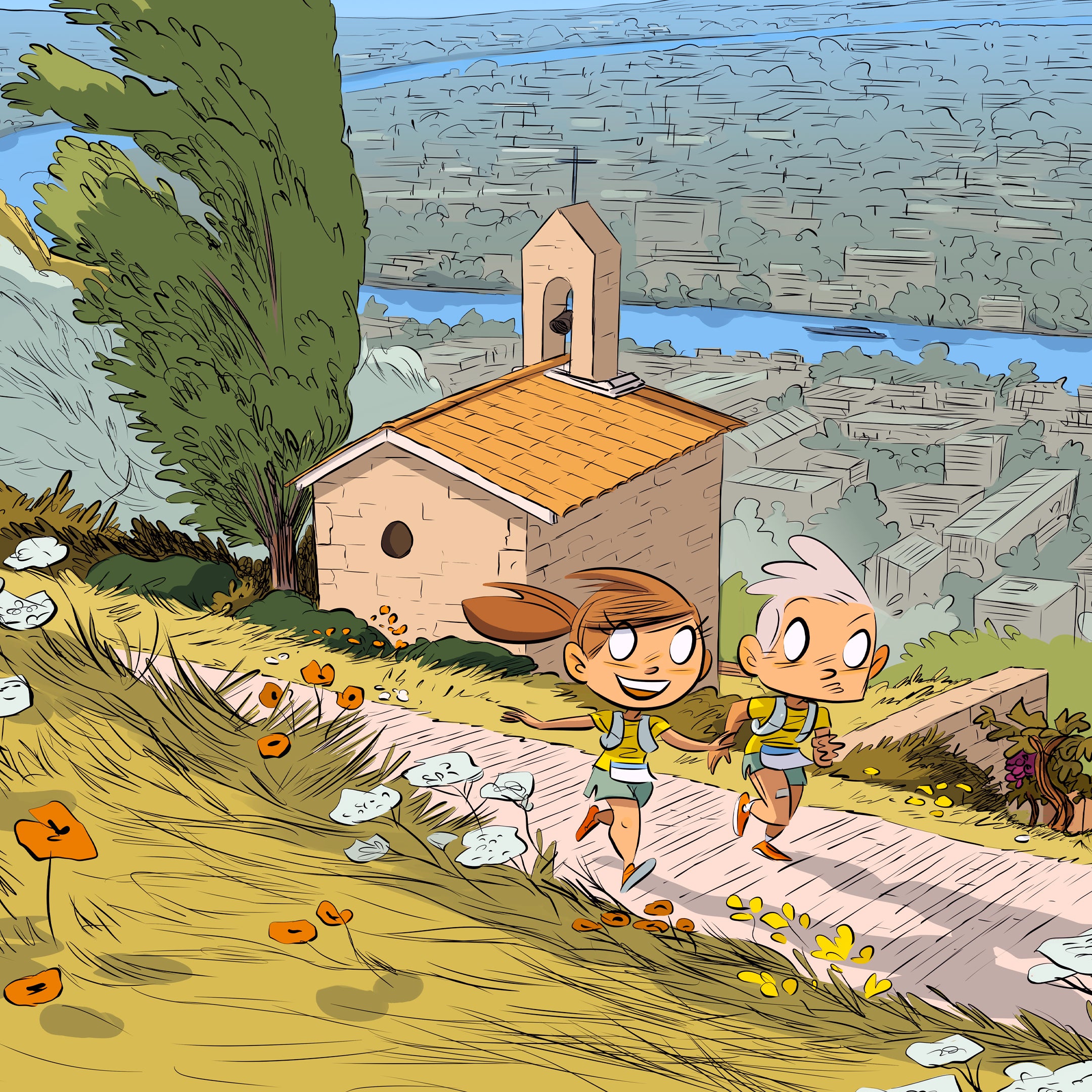 Affiche Des Bosses et Des Bulles n°1 – Duo de l’Hermitage 2022