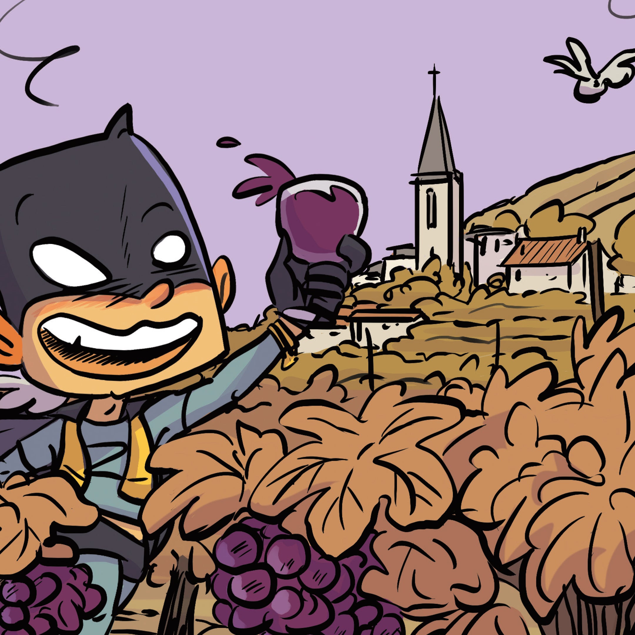 Affiche Des Bosses et Des Bulles n°6 – Marathon International du Beaujolais 2022