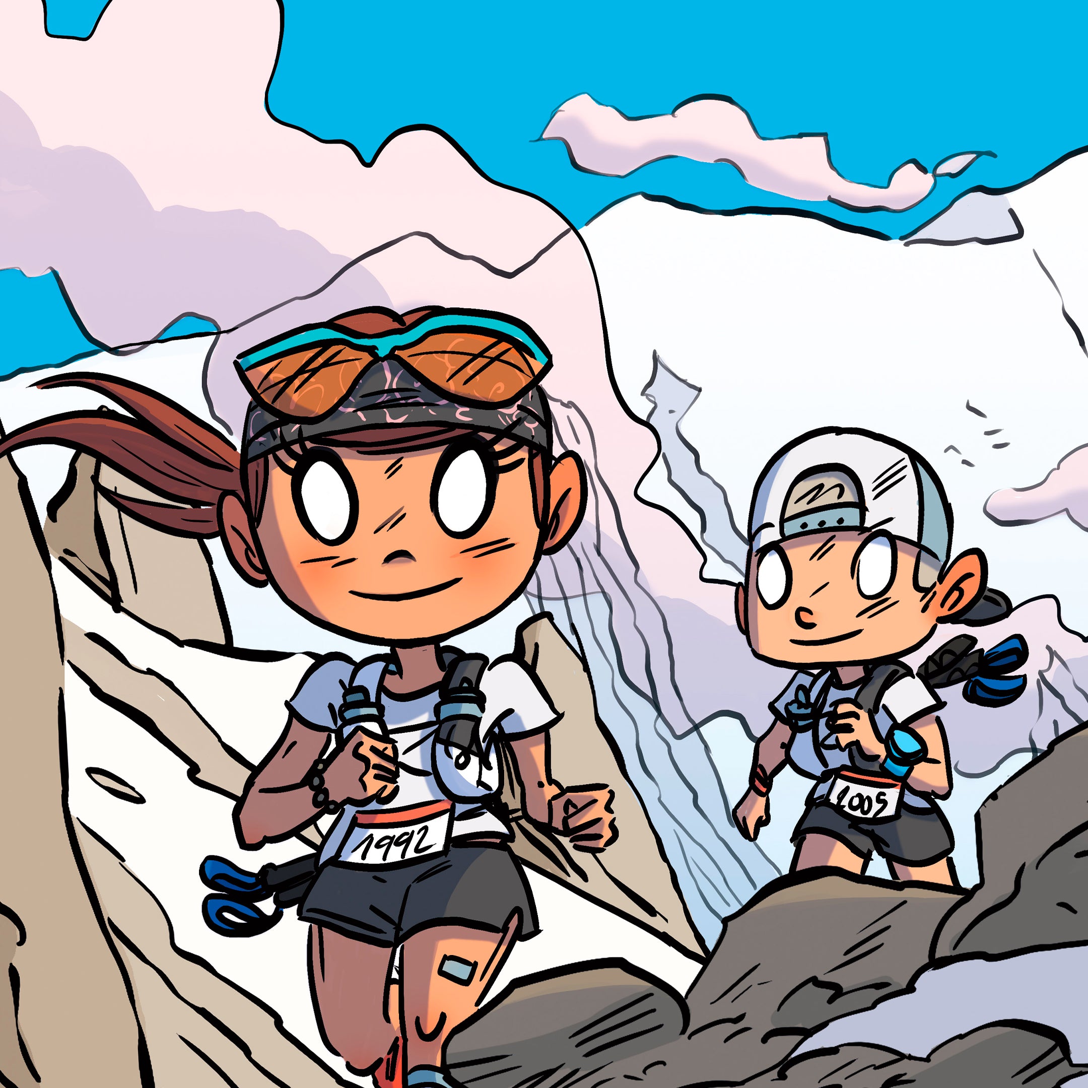 Affiche Des Bosses et Des Bulles n°11 – UTMB 2024