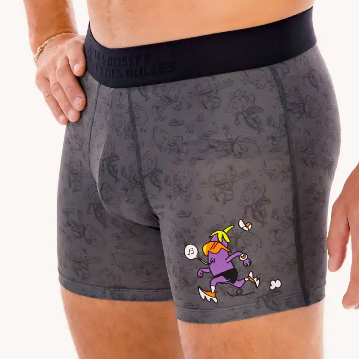 Boxer Running DBDB × BV Sport - The Aubergine