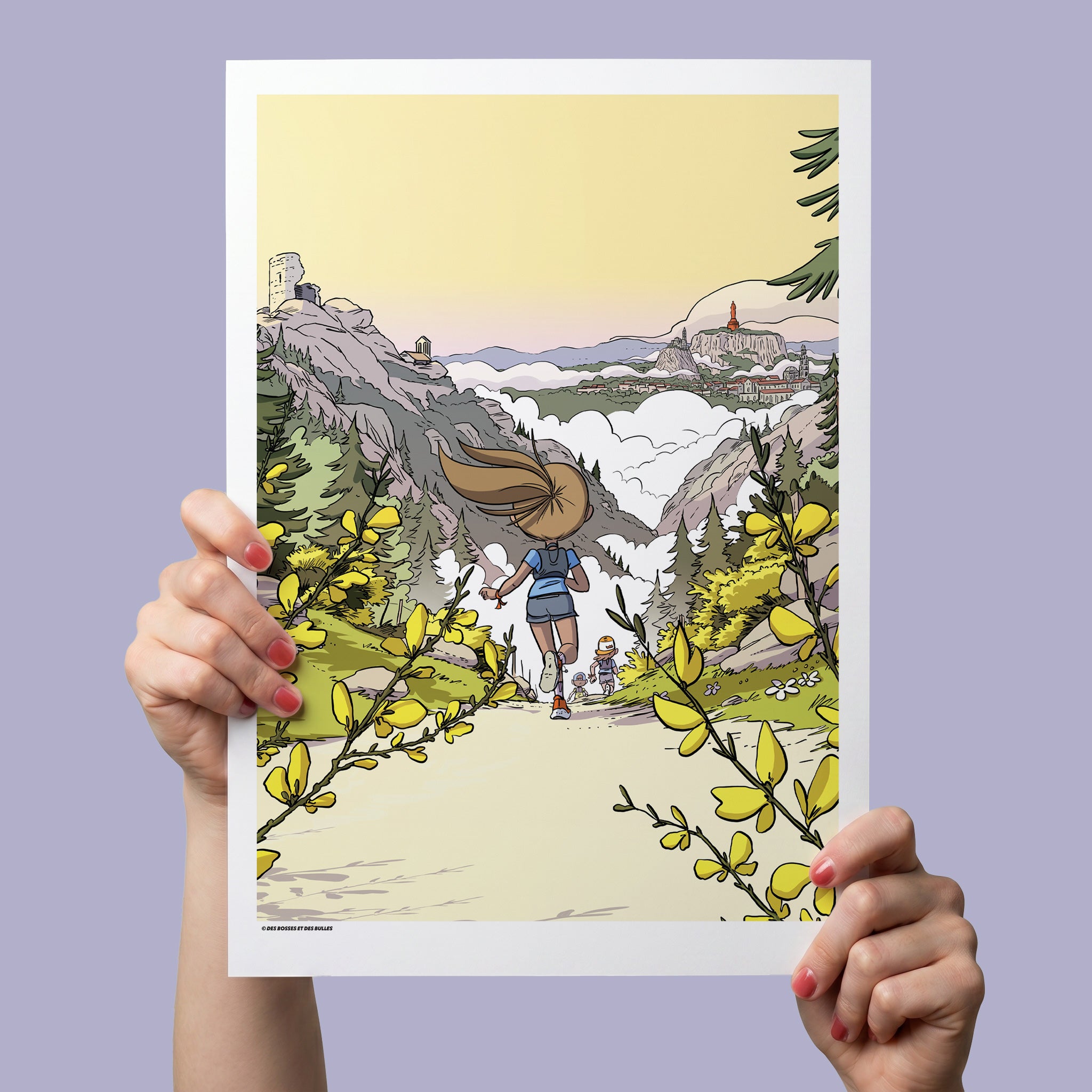 Illustration officielle du Trail du Saint-Jacques 2026