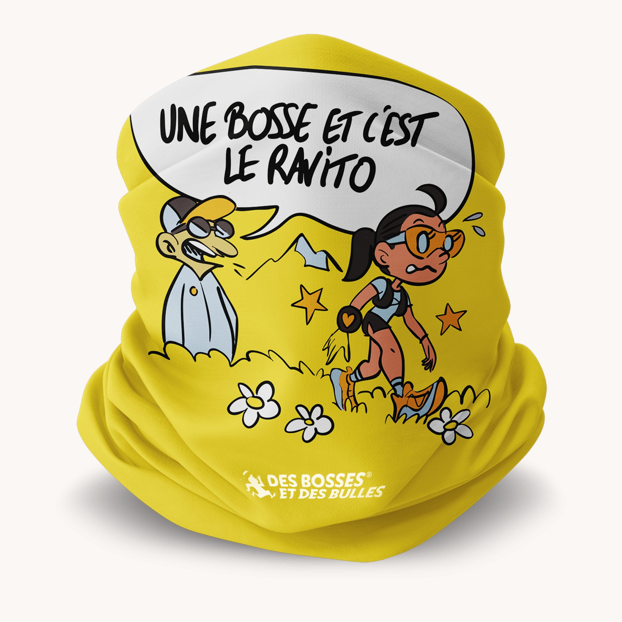 Tour de cou Des Bosses et Des Bulles – Ravito