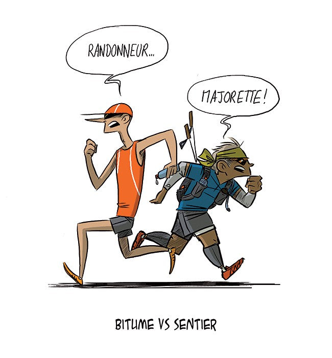 Bitume versus Sentiers