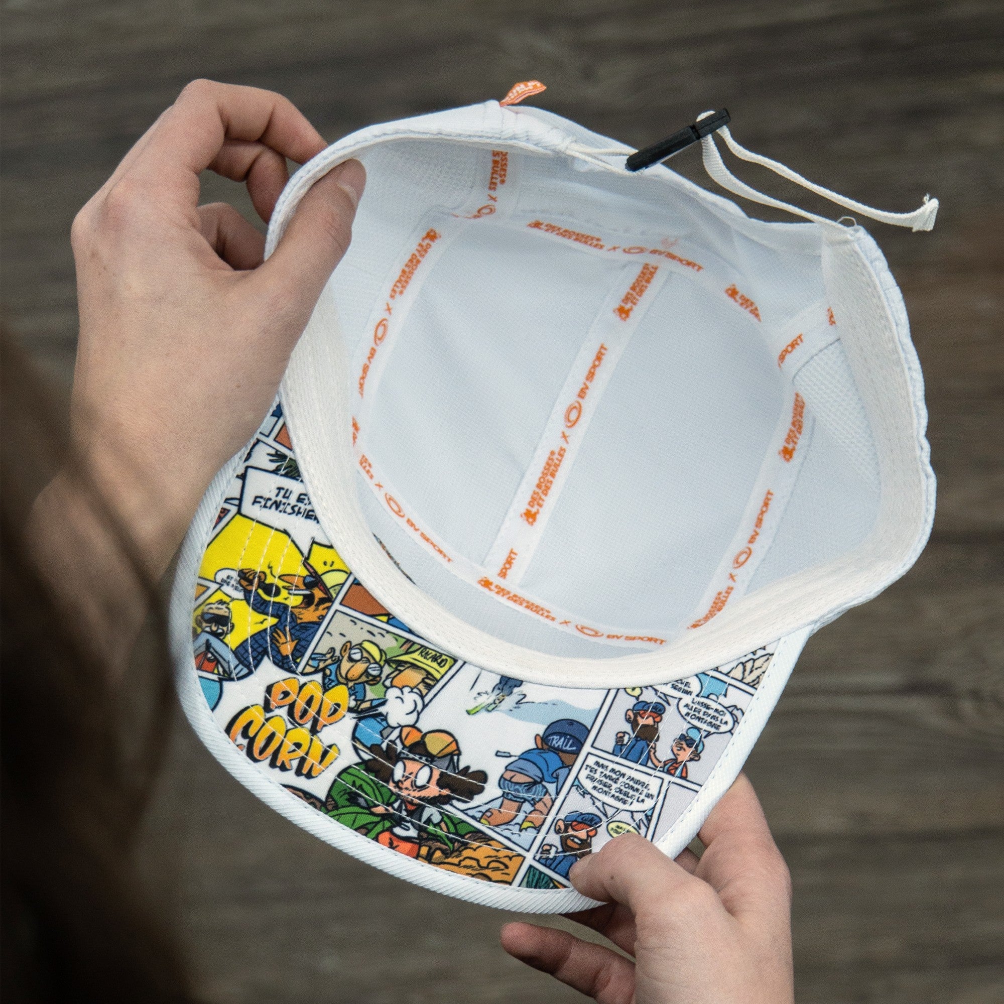 Casquette unisexe 5 Panel DBDB Blanc