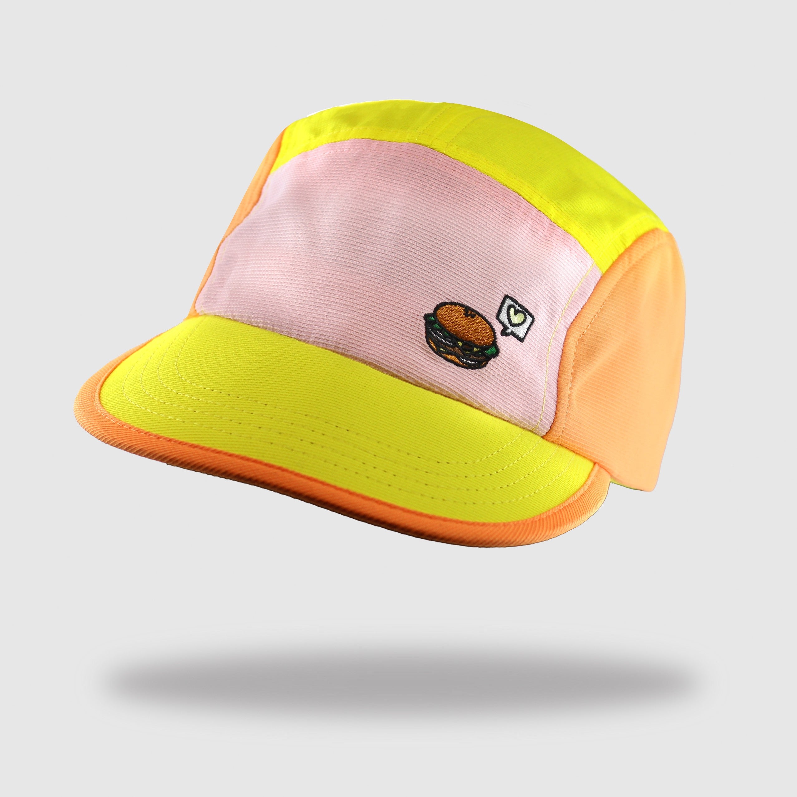 Casquette unisexe 5 Panel DBDB Pastel jaune