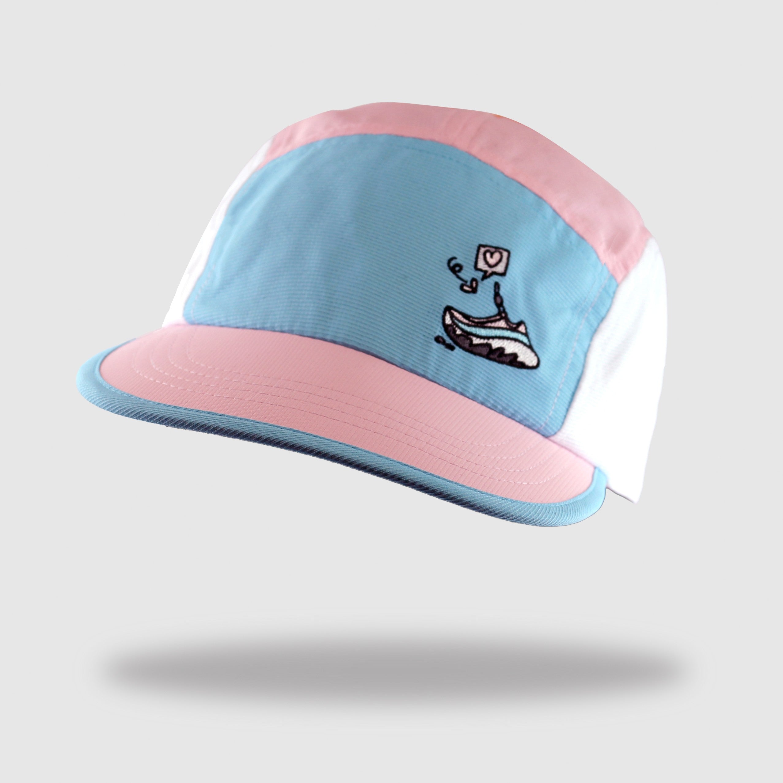 Casquette unisexe 5 Panel DBDB Pastel rose