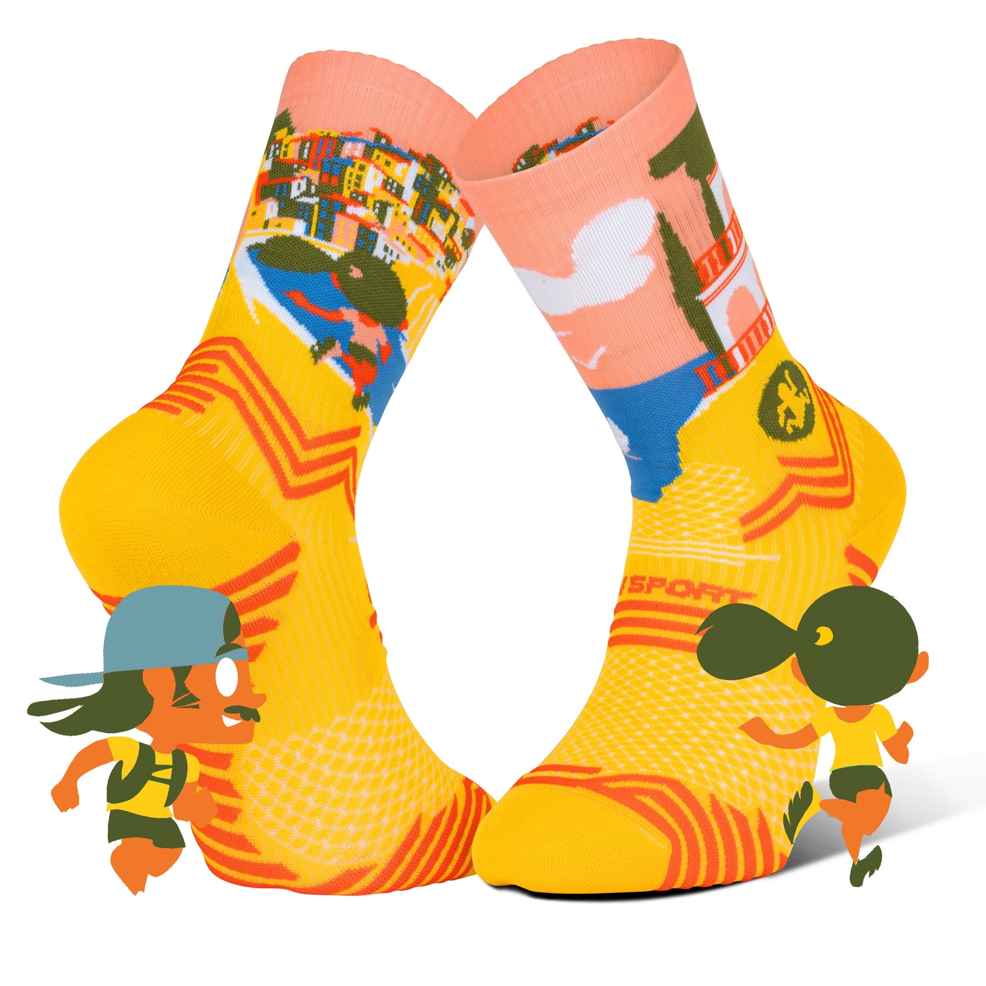 Chaussettes TRAIL ULTRA Ciao Bella cinque terre - Collector DBDB