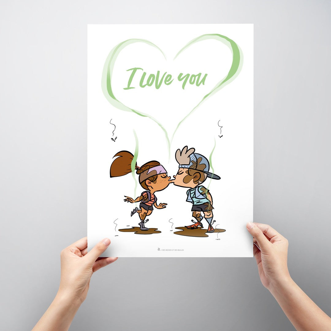 I love you (Et le trail) / Personnalisé