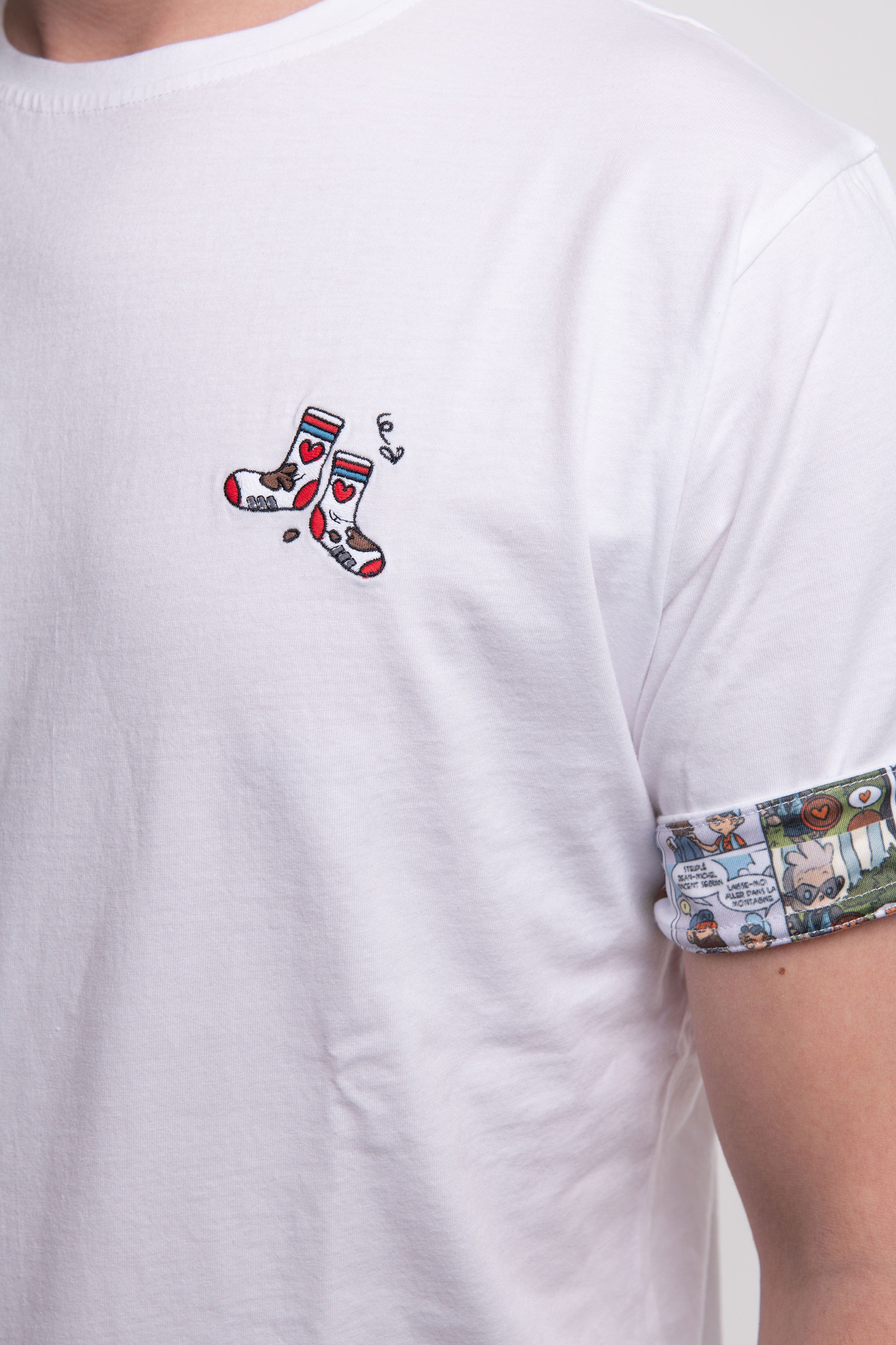 Le T-shirt unisexe After Run "Chaussettes de Trail"