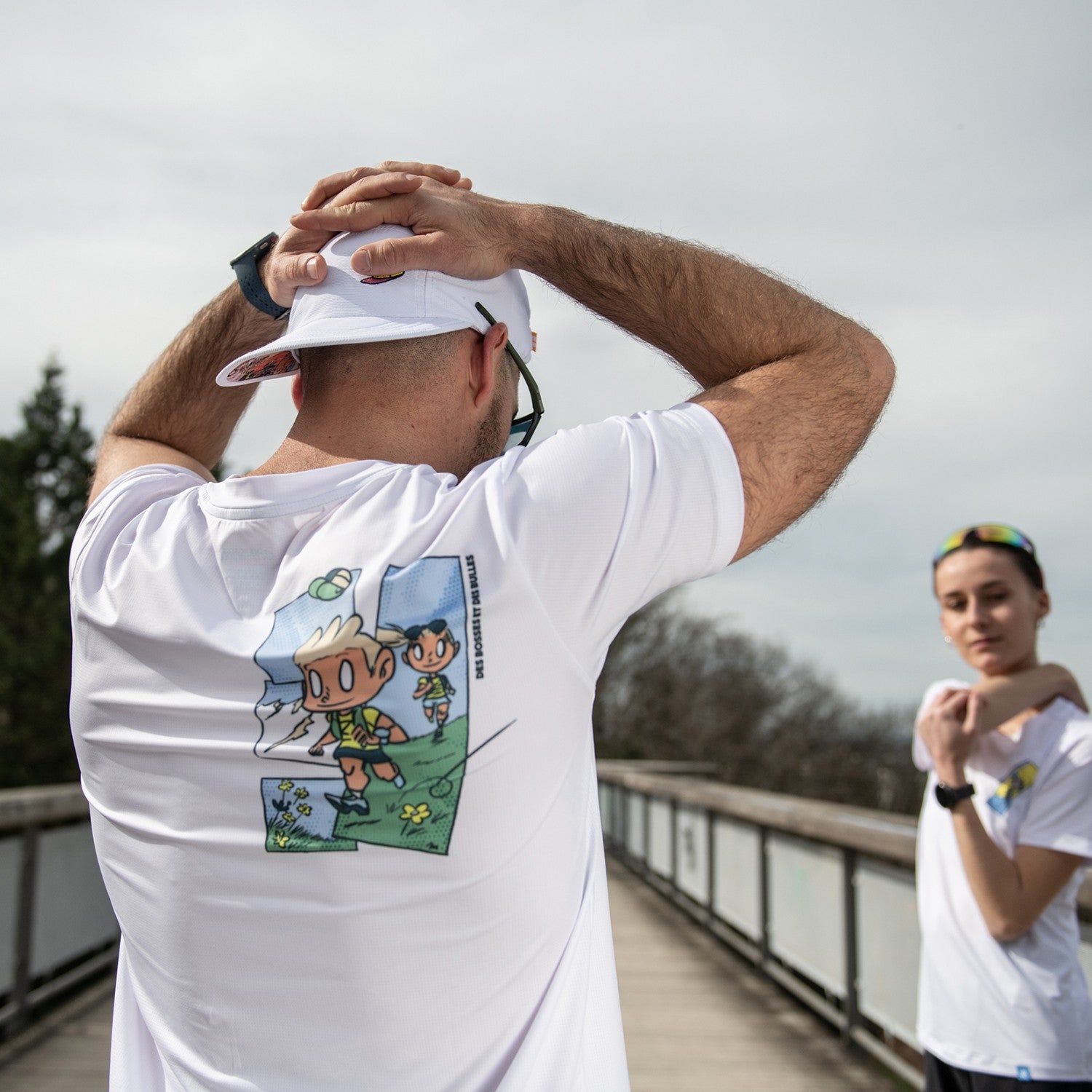 Le T-shirt Run souple Homme