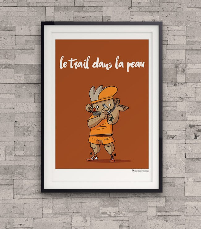 Le Trail dans la peau - orange