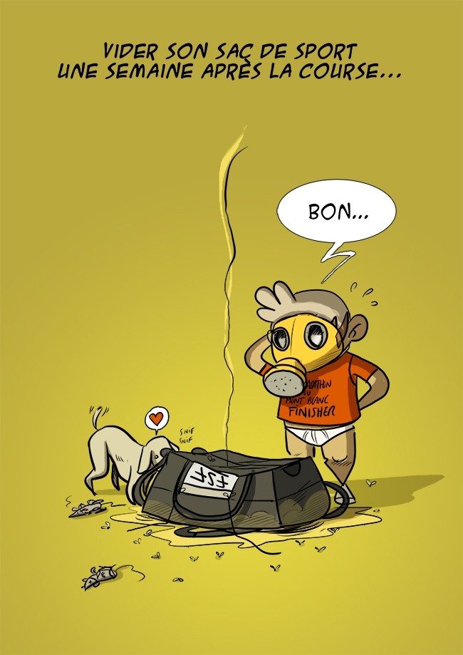 Vider son sac de sport