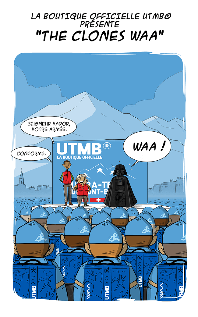 des bosses et des bulles - [SPOILER] L’UTMB® partenaire de Star Wars 7 ?