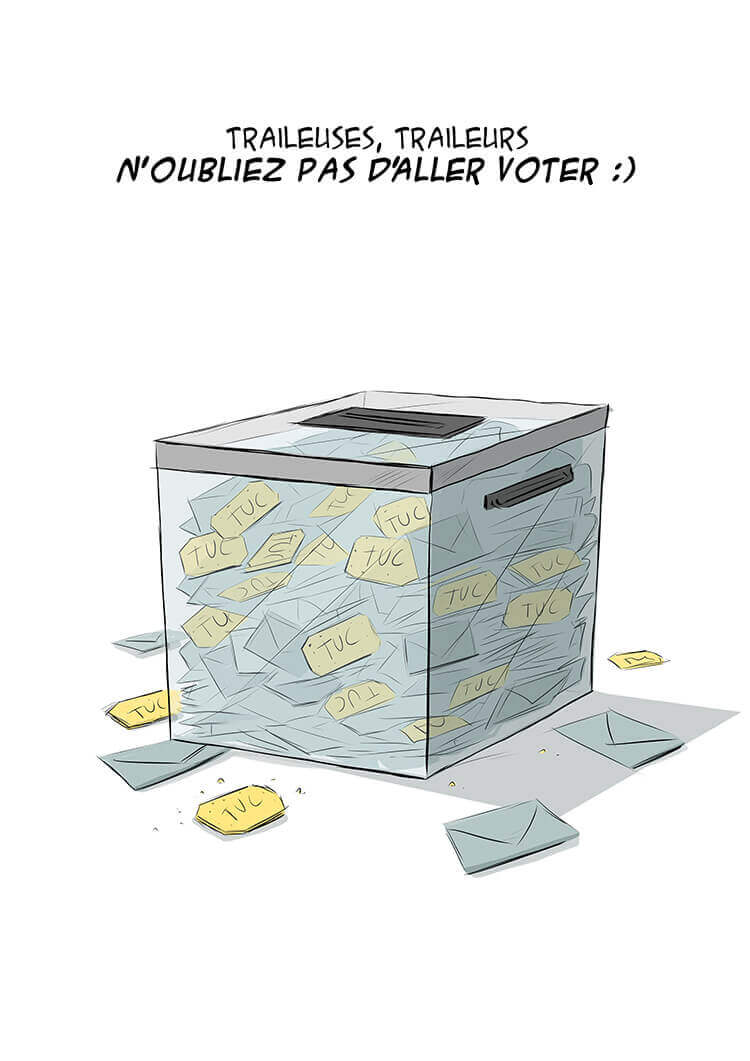 des bosses et des bulles - Elections municipales 2014, deuxième boucle.