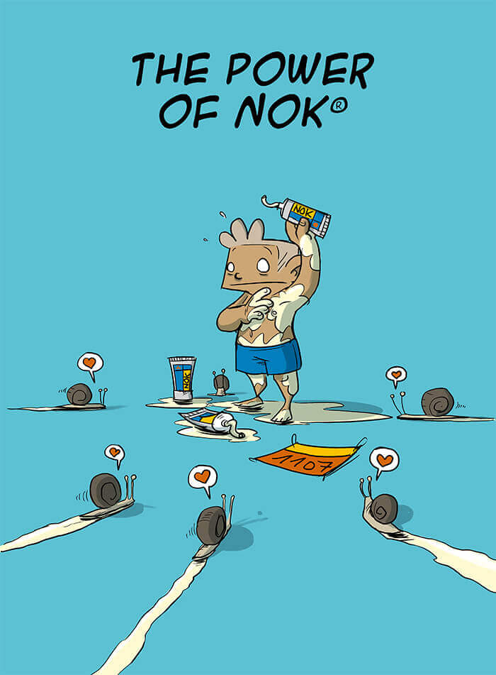 des bosses et des bulles - The power of Nok®