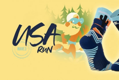 La chaussette USA, le must-have pour courir cool cet été