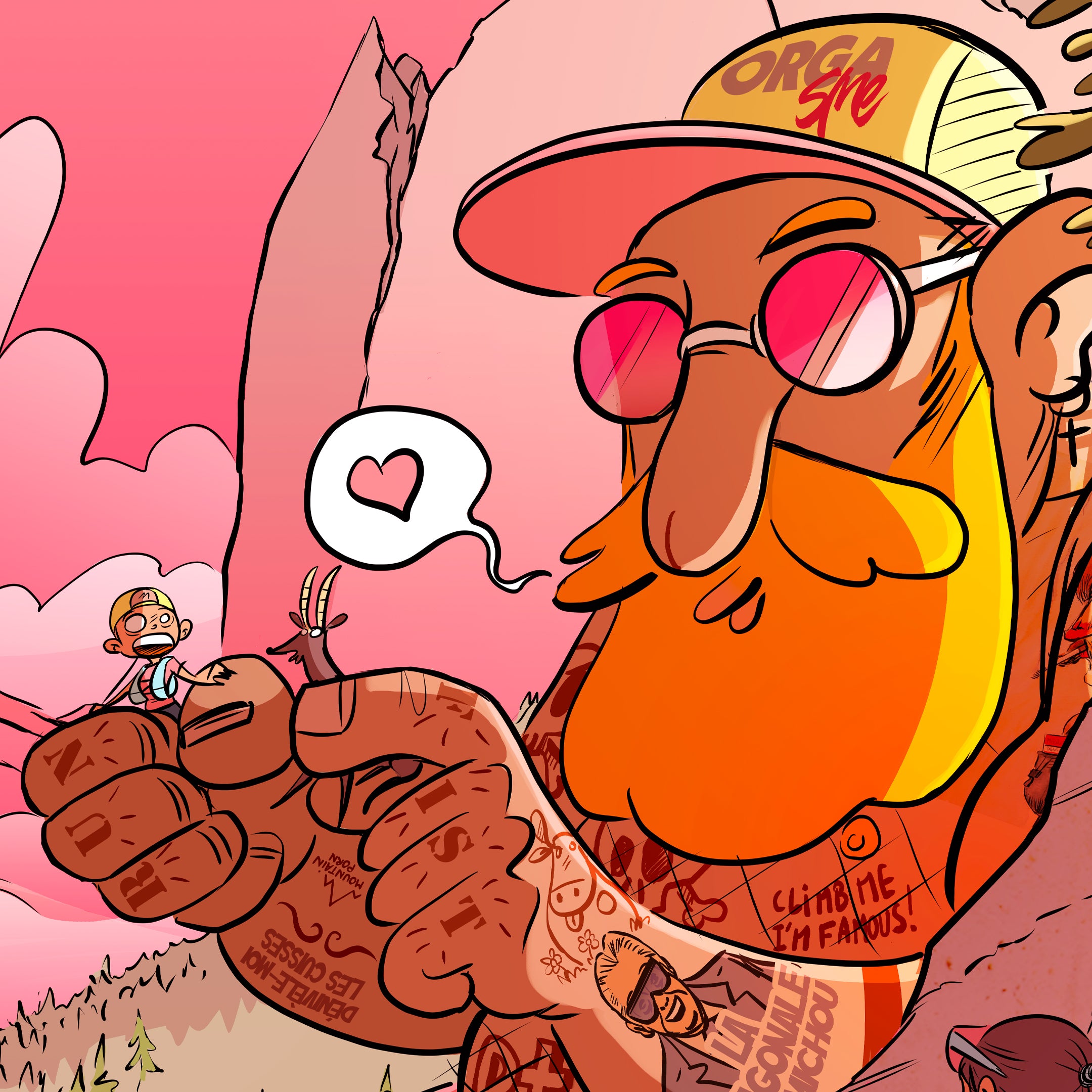 Affiche Des Bosses et Des Bulles n°3 – Montagn’Hard 2022