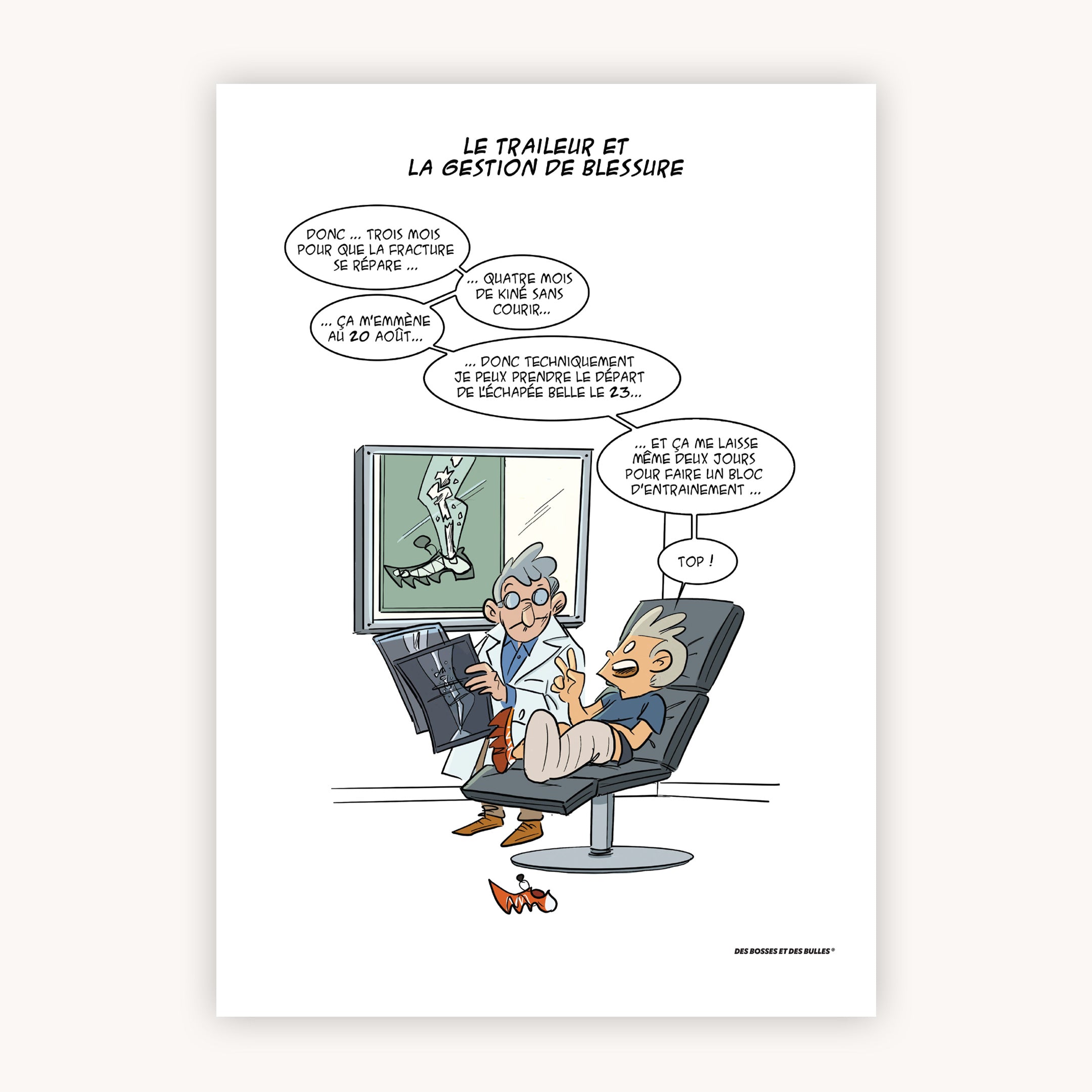 Le traileur et la gestion de la blessure