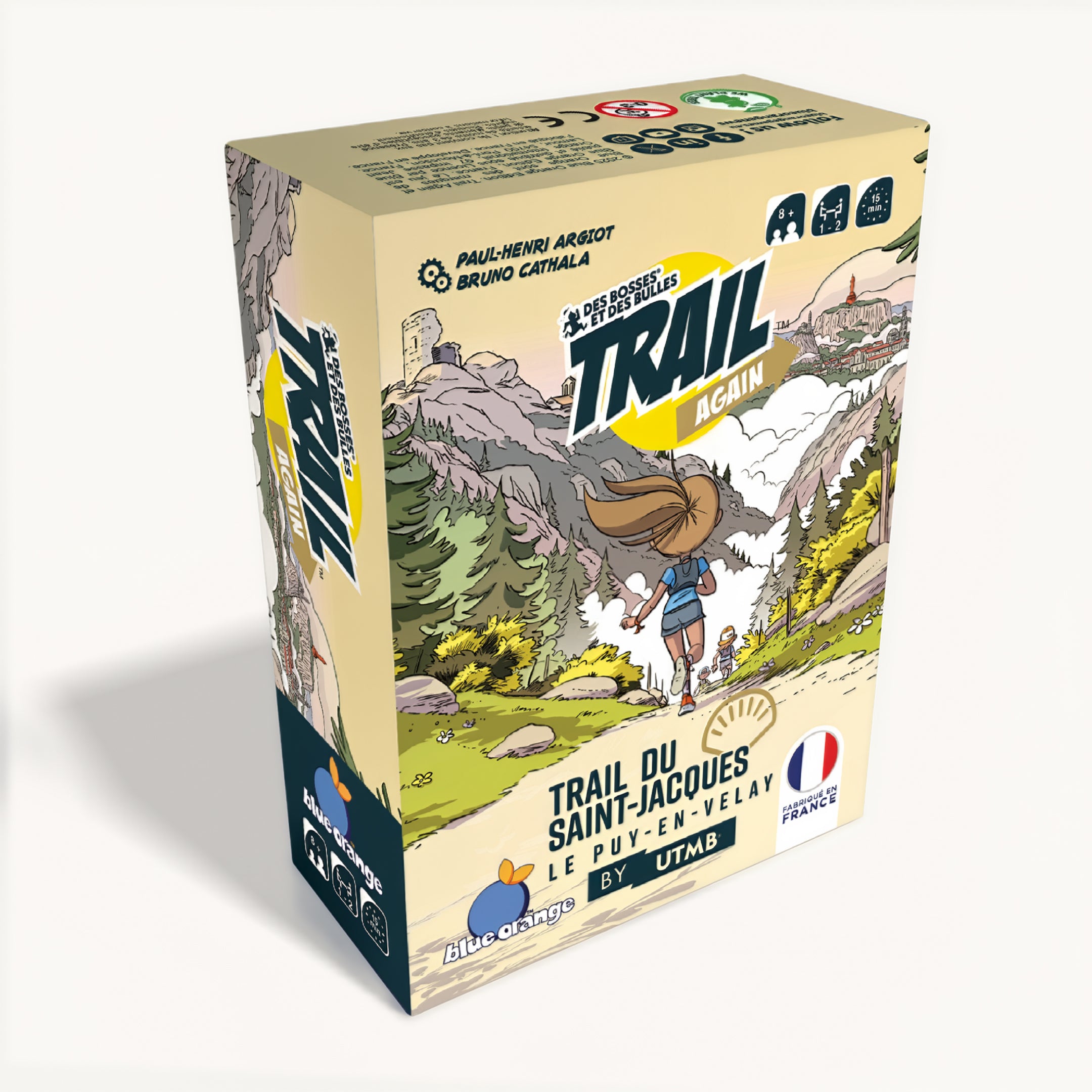 Jeu de cartes Trail Again "Edition Trail du Saint-Jacques"