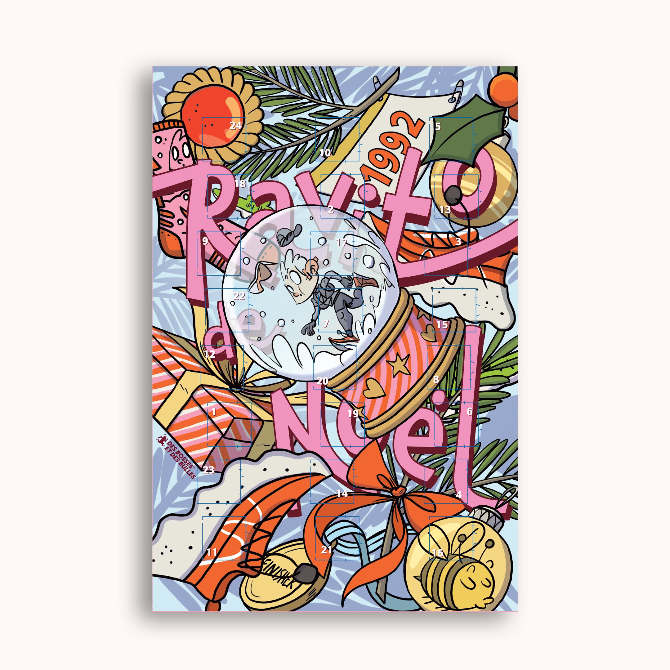 Calendrier de l’Avent Des Bosses et Des Bulles – Édition 2025