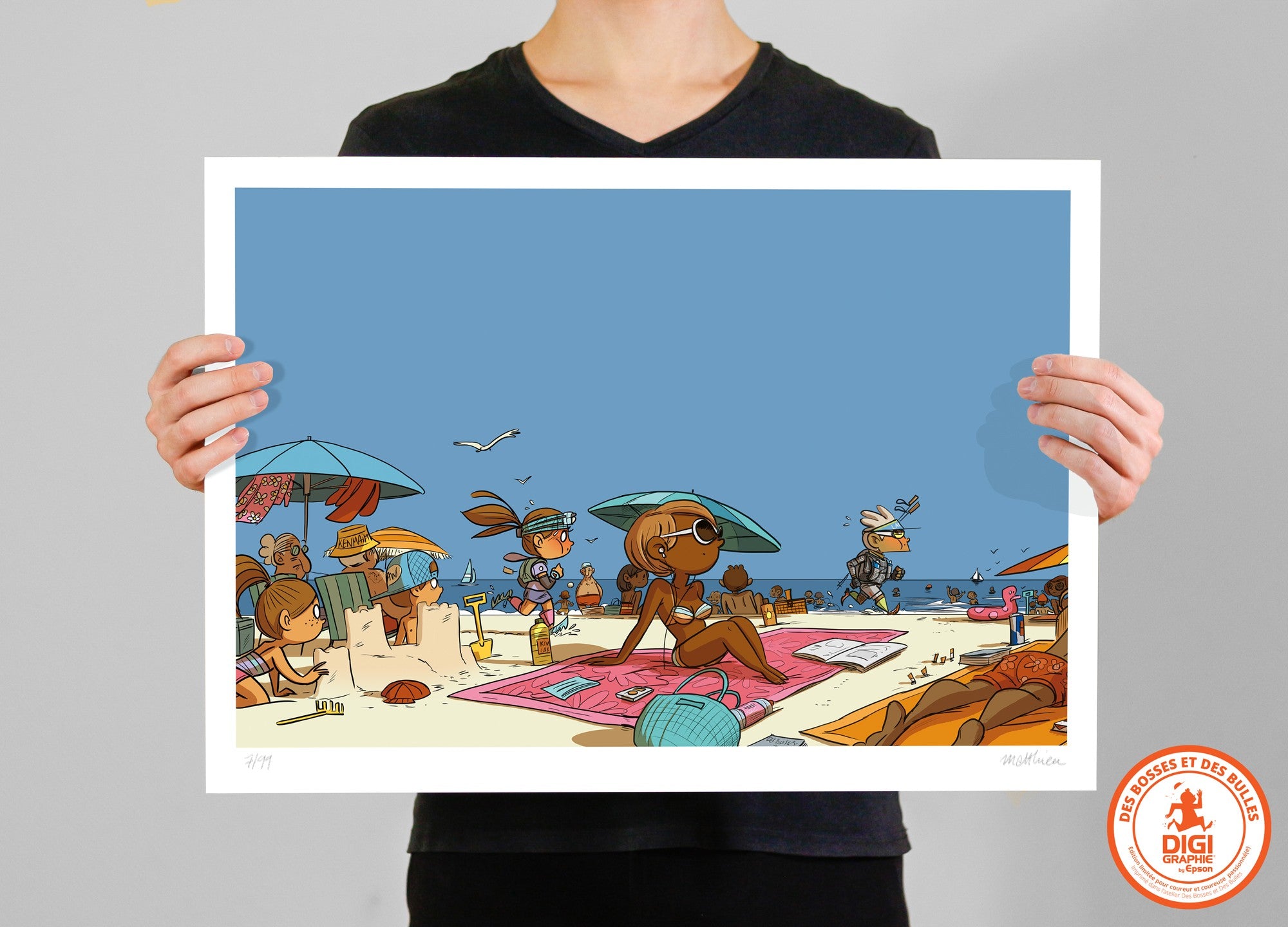 Des Bosses et Des Bulles Affiche Trail Ultra Playa