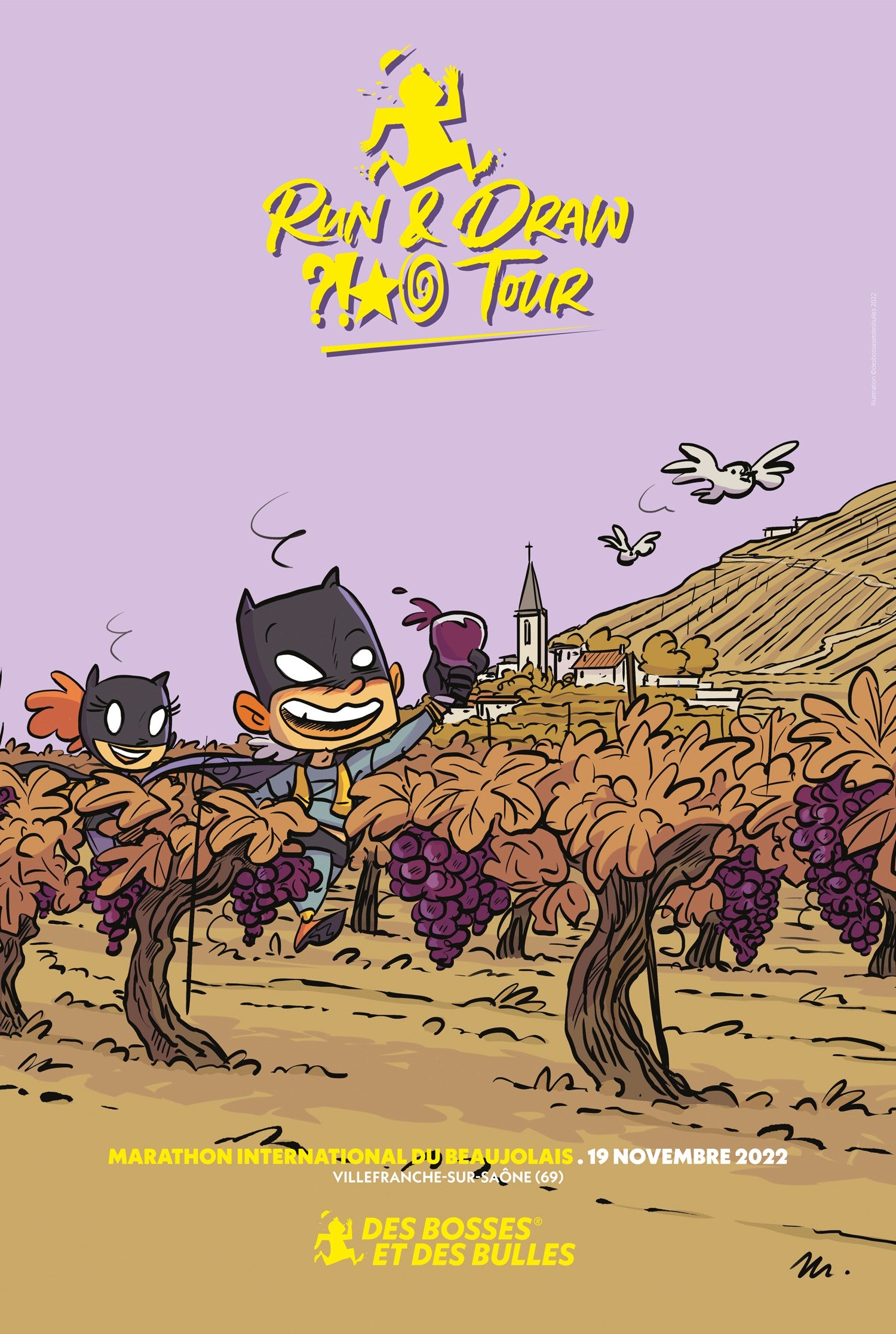 Affiche spéciale MMB (Run & Draw 2022)