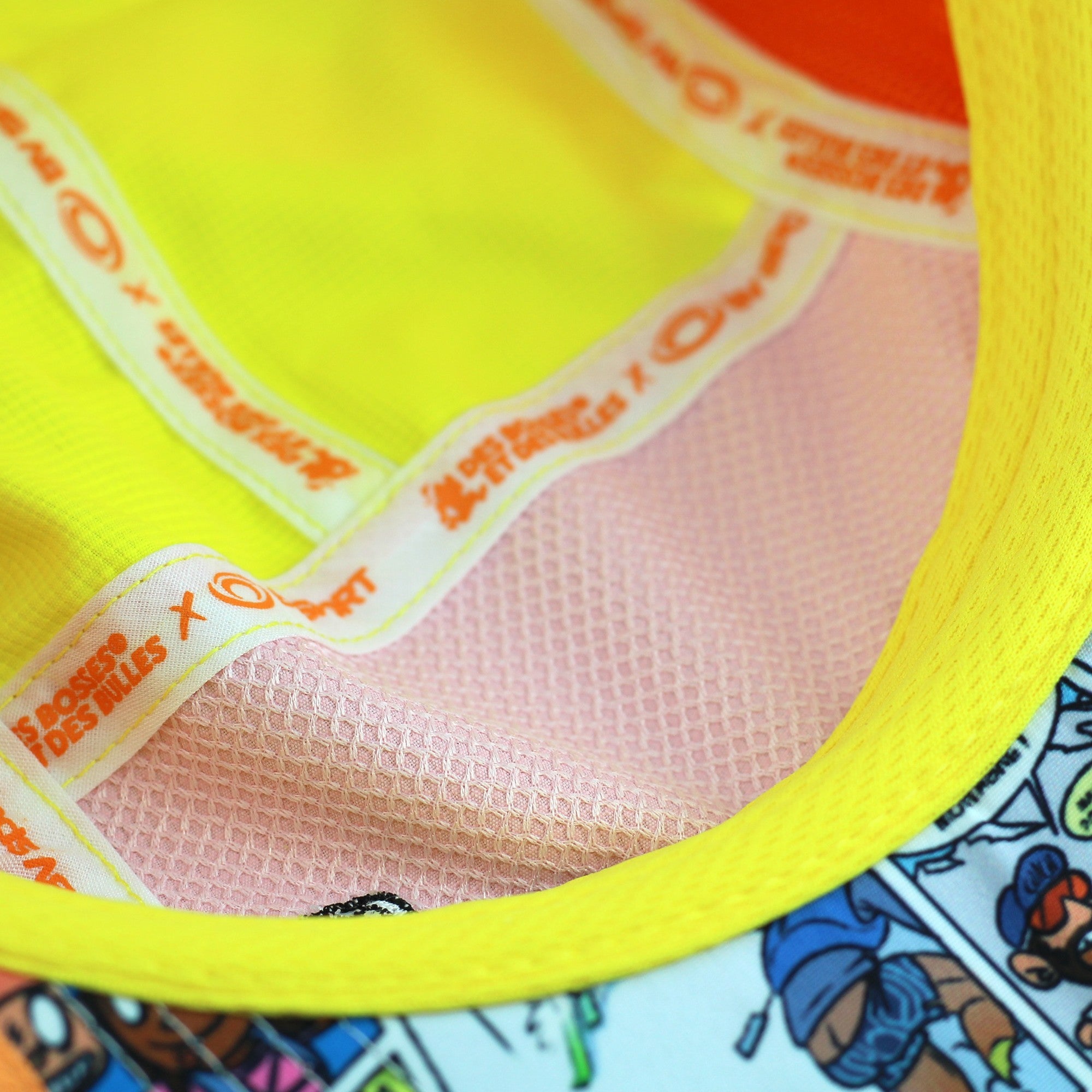 Casquette unisexe 5 Panel DBDB Pastel jaune