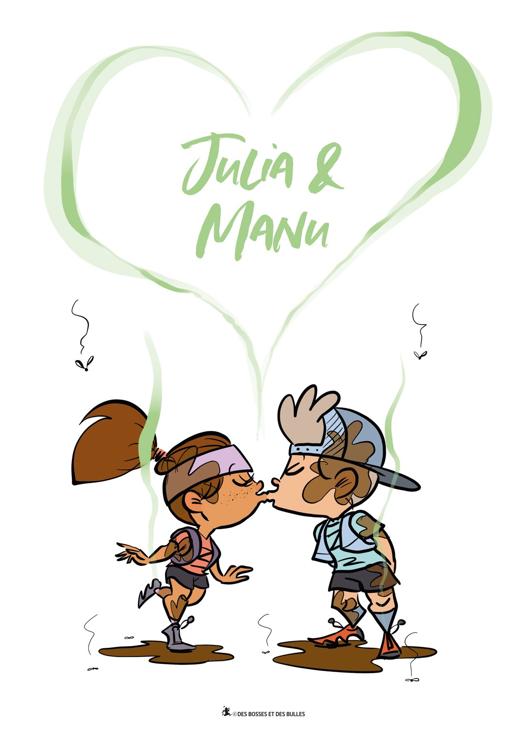 I love you (Et le trail) / Personnalisé