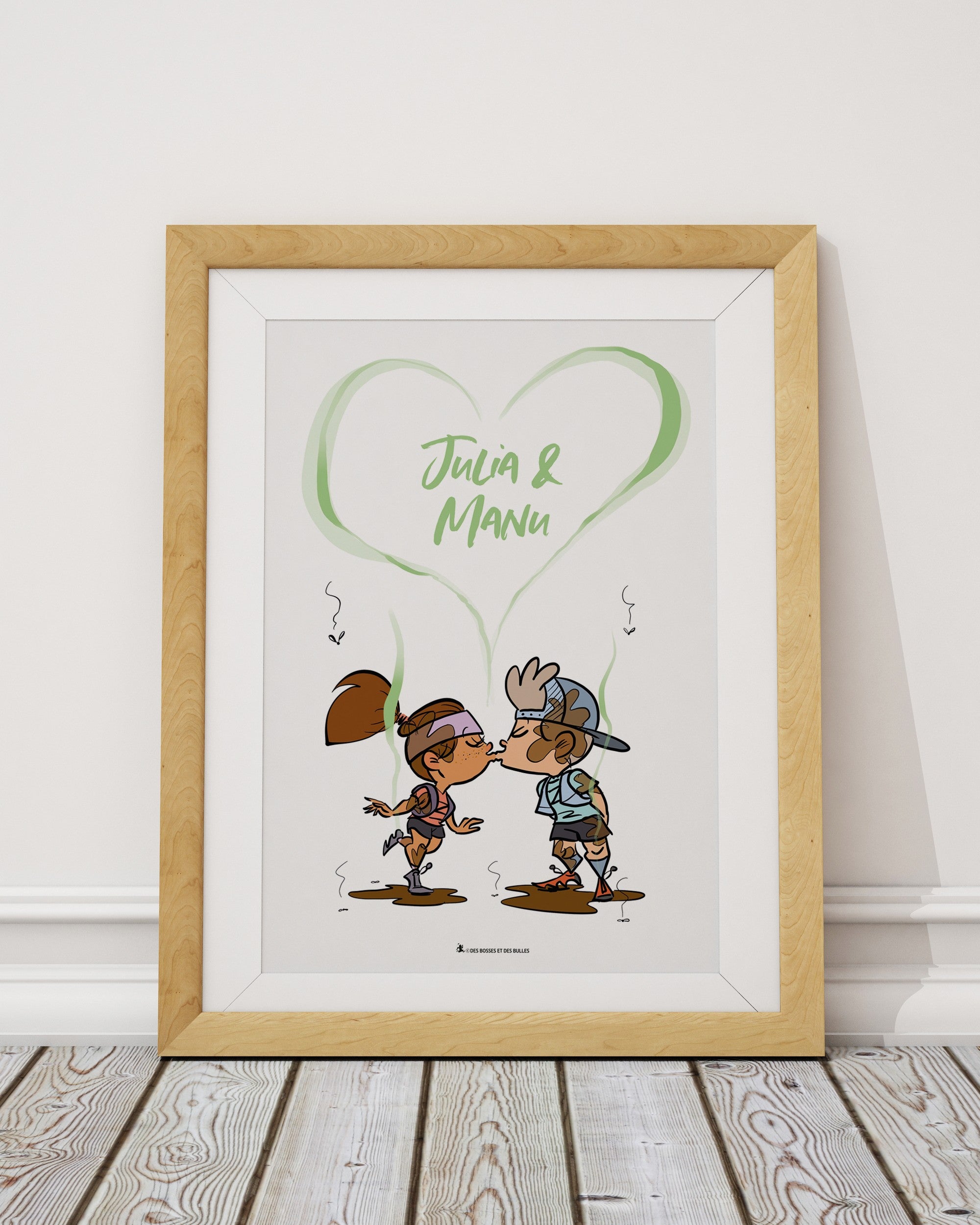 I love you (Et le trail) / Personnalisé