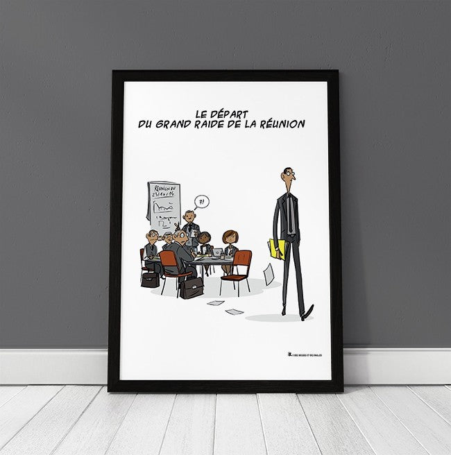 Le départ du Grand Raid de la Réunion