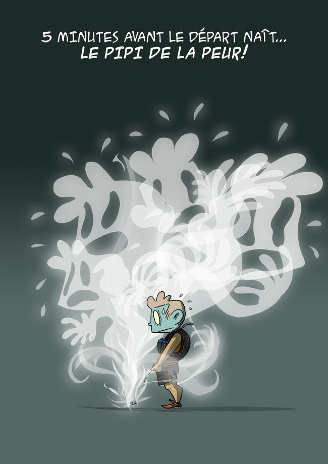 Le pipi de la peur