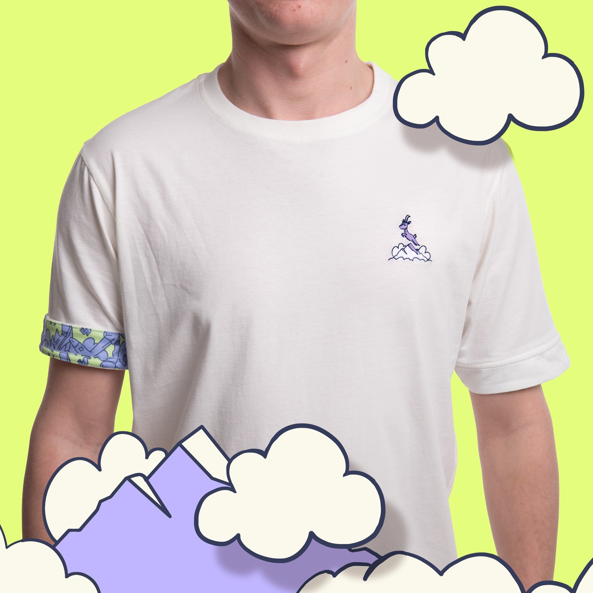 Le T-shirt unisexe After Run "Flying shoes"