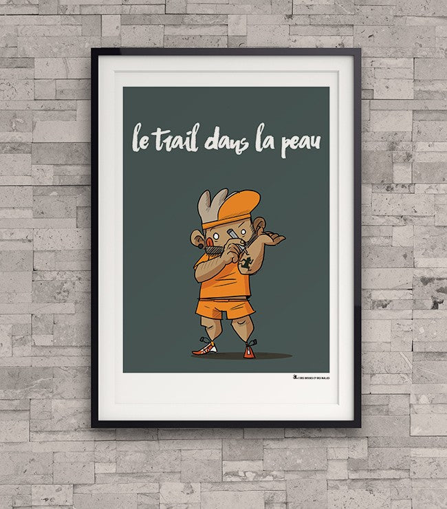 Le Trail dans la peau - kaki