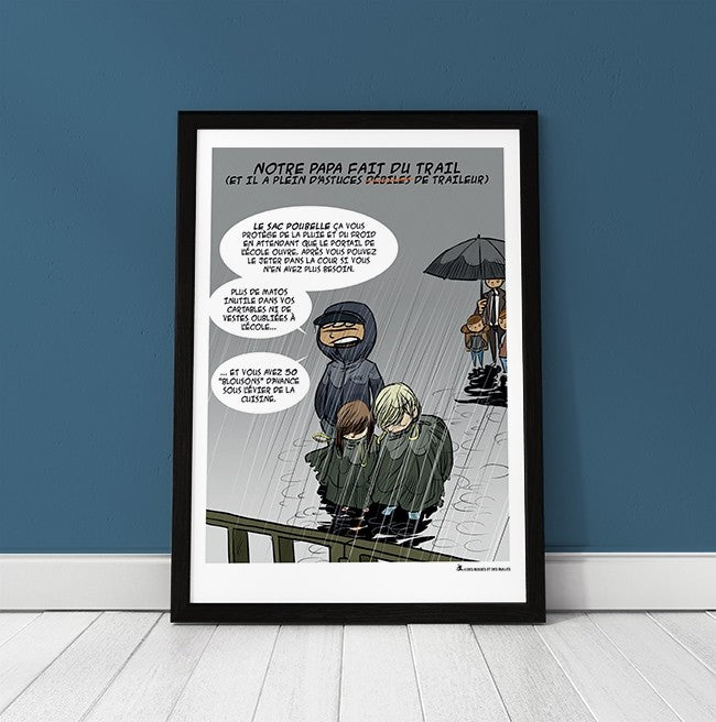 Mon papa est un traileur - Sacs poubelle