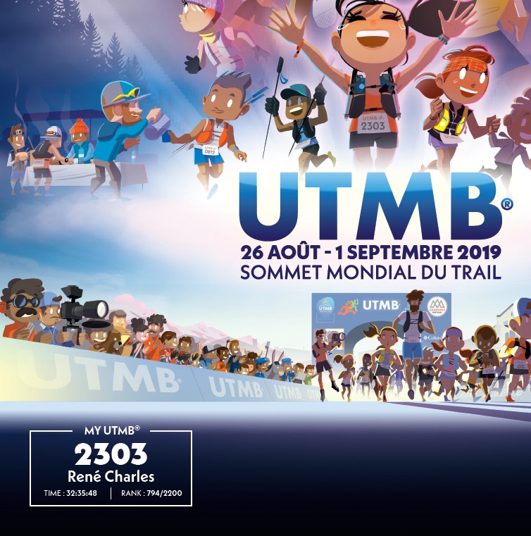 My UTMB // Affiche Collector DBDB 2019