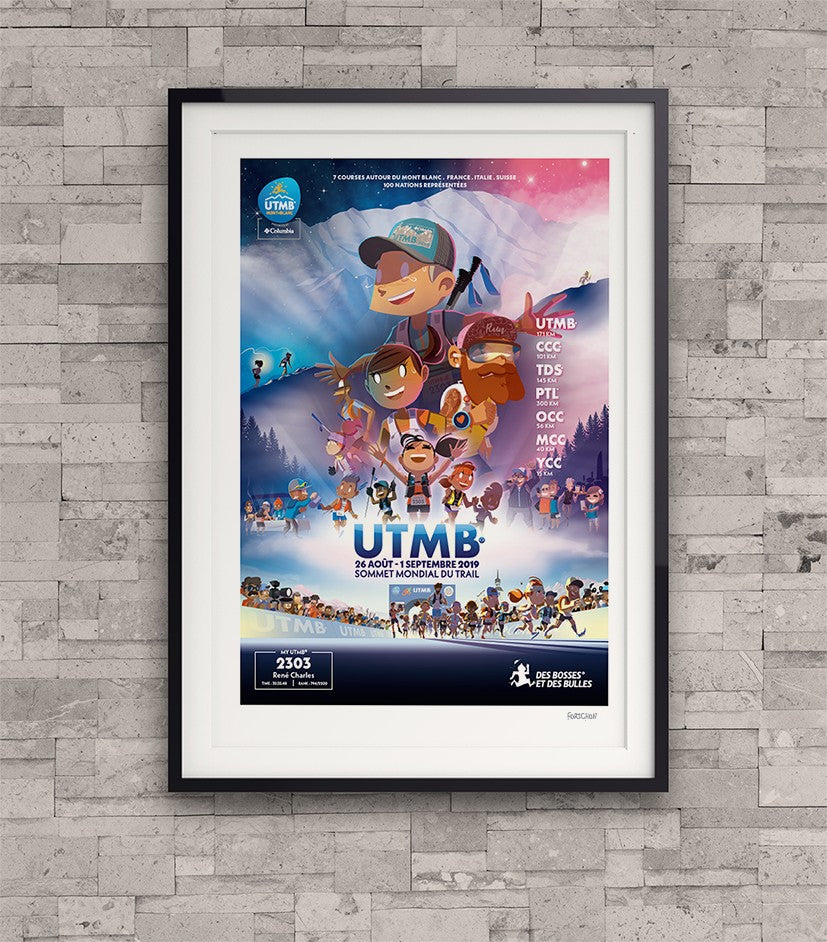My UTMB // Affiche Collector DBDB 2019