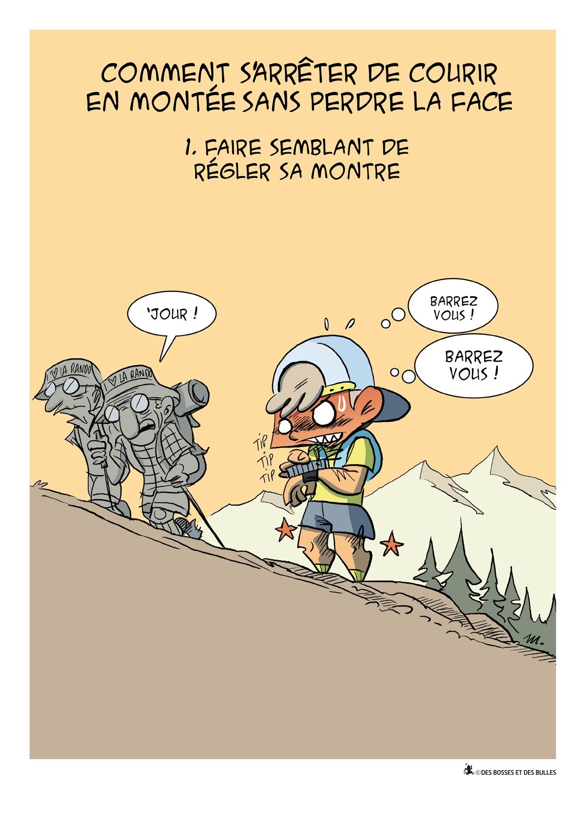 La technique de la montre 