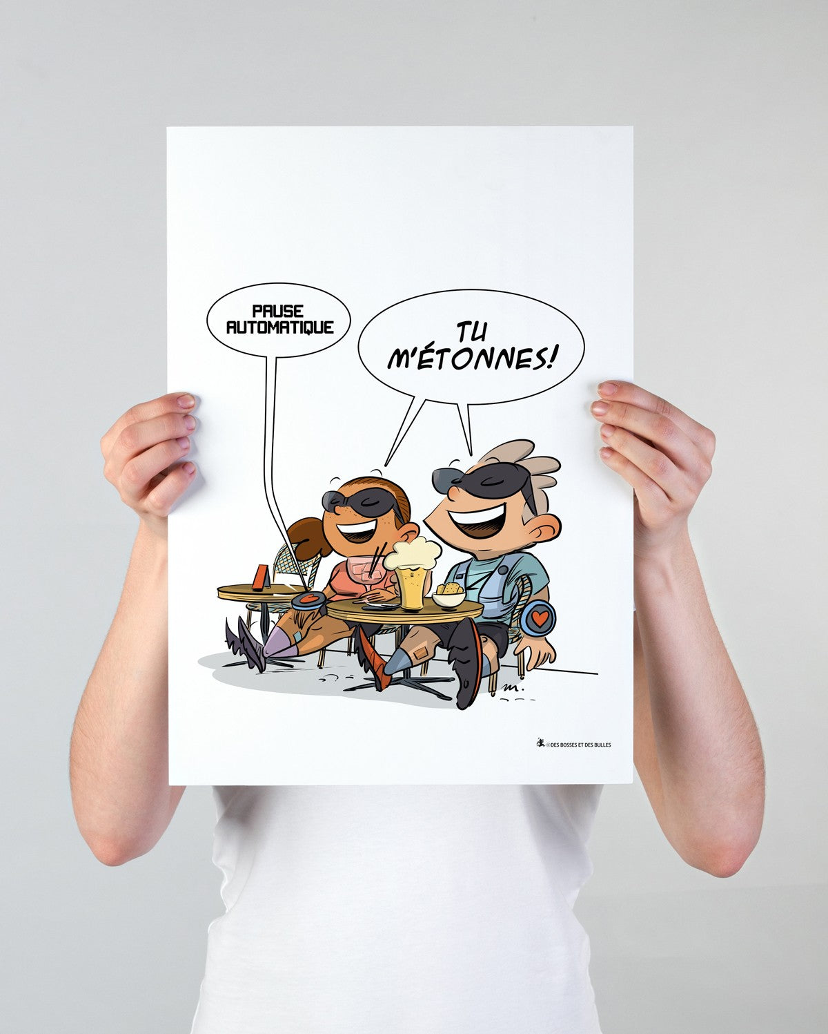 Pause automatique en terrasse